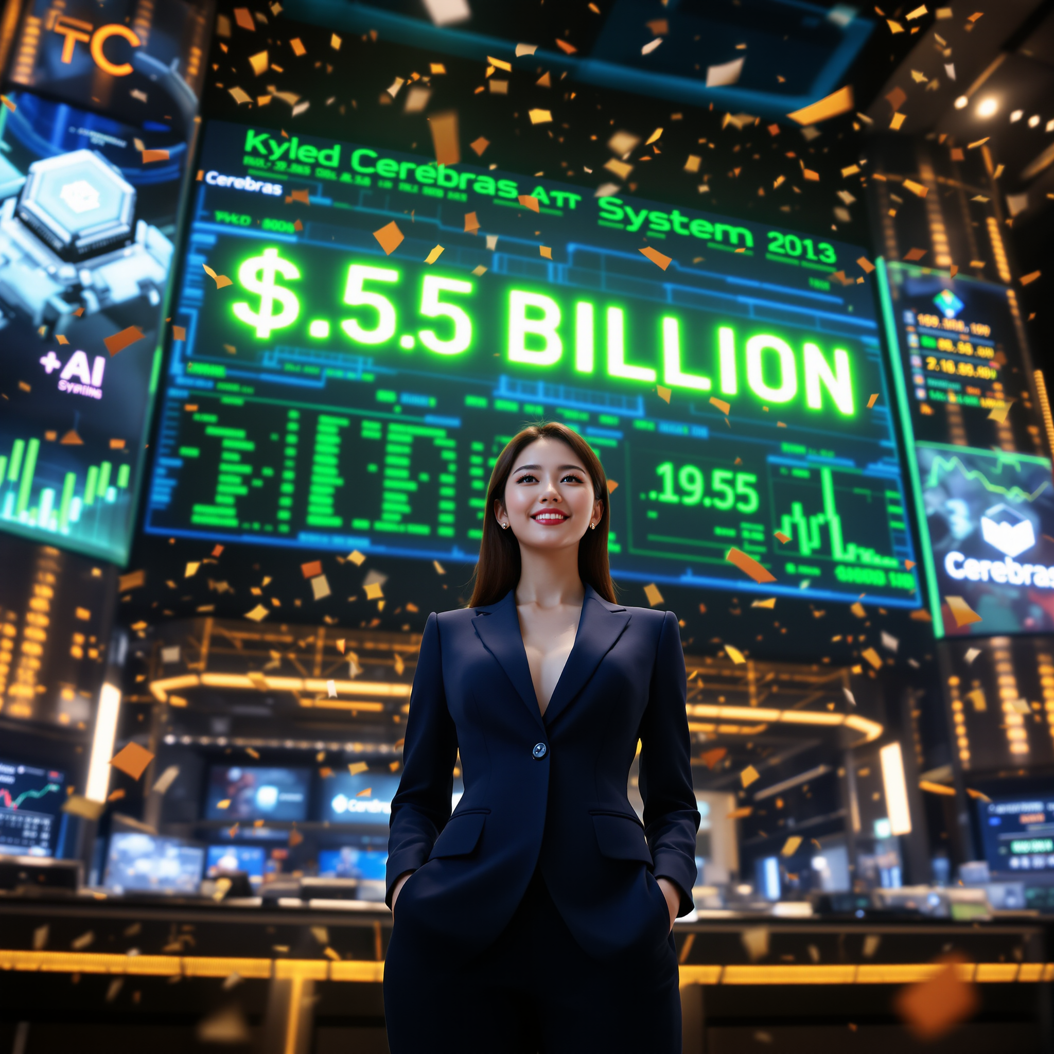 세레브라스 시스템즈, 55억 달러 IPO 성공!